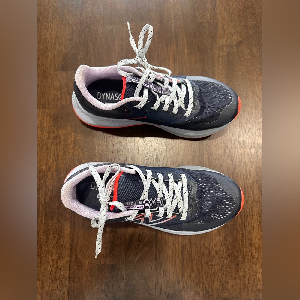 New Balance DynaSoft Nitrel V5 Navy Blue Gray Trail Running Shoe size 7.5 - Picture 6 of 7